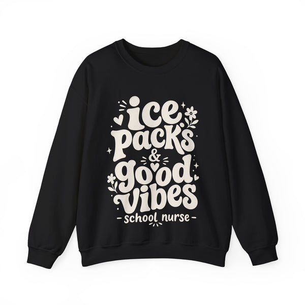 School Nurse Ice Packs - Sweatshirt
