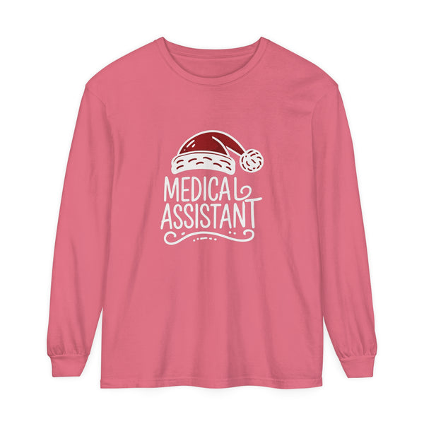 Medical Assistant Santa - Long Sleeve Tee Shirt