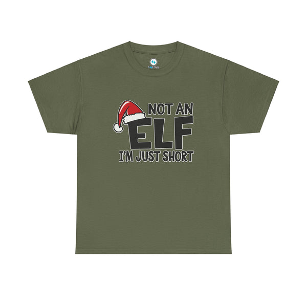 Not An Elf - Unisex Heavy Cotton Tee