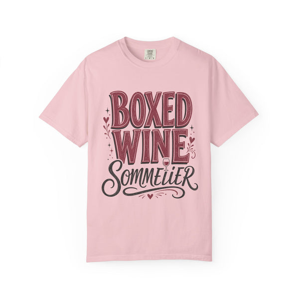 Boxed Wine Sommelier - Comfort Colors Tee
