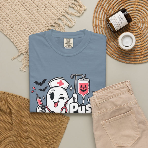 Push 1 mg Spooky - Comfort Colors Tee