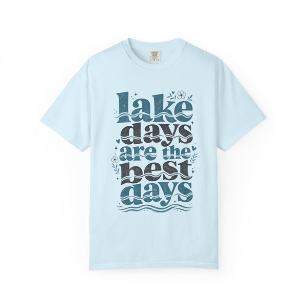 Lake Days Best Days - Comfort Colors Tee