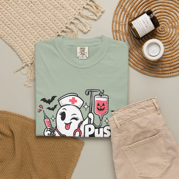 Push 1 mg Spooky - Comfort Colors Tee