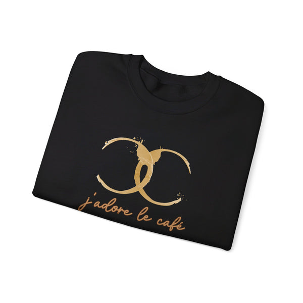 J'adore Le Café (I Love Coffee) - Sweatshirt