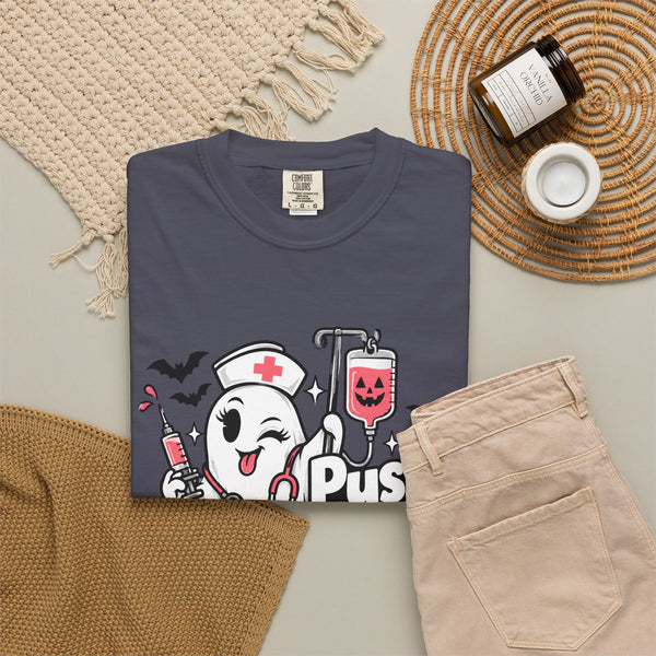 Push 1 mg Spooky - Comfort Colors Tee