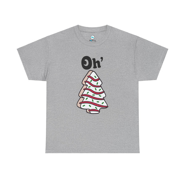 Oh' Christmas Tree - Unisex Heavy Cotton Tee