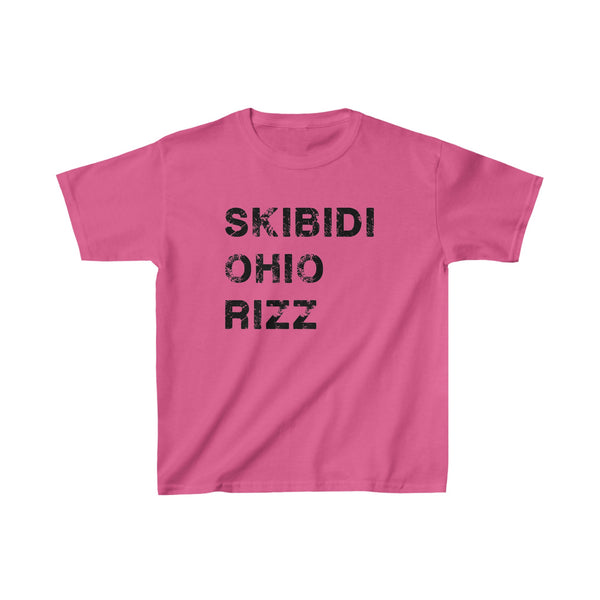 Skibidi Ohio Rizz Kids Tee