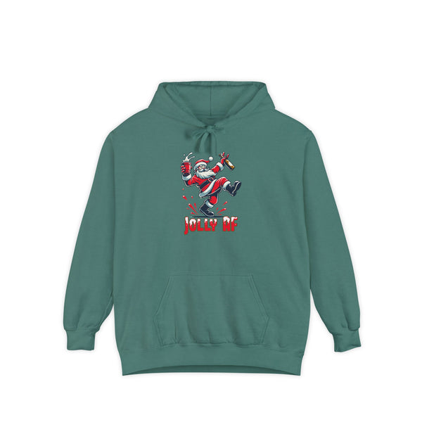 Jolly AF - Funny Holiday Hoodie