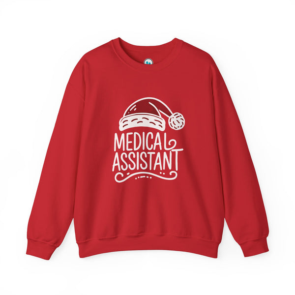 Medical Assistant Santa - Crew Neck Sweatshirt