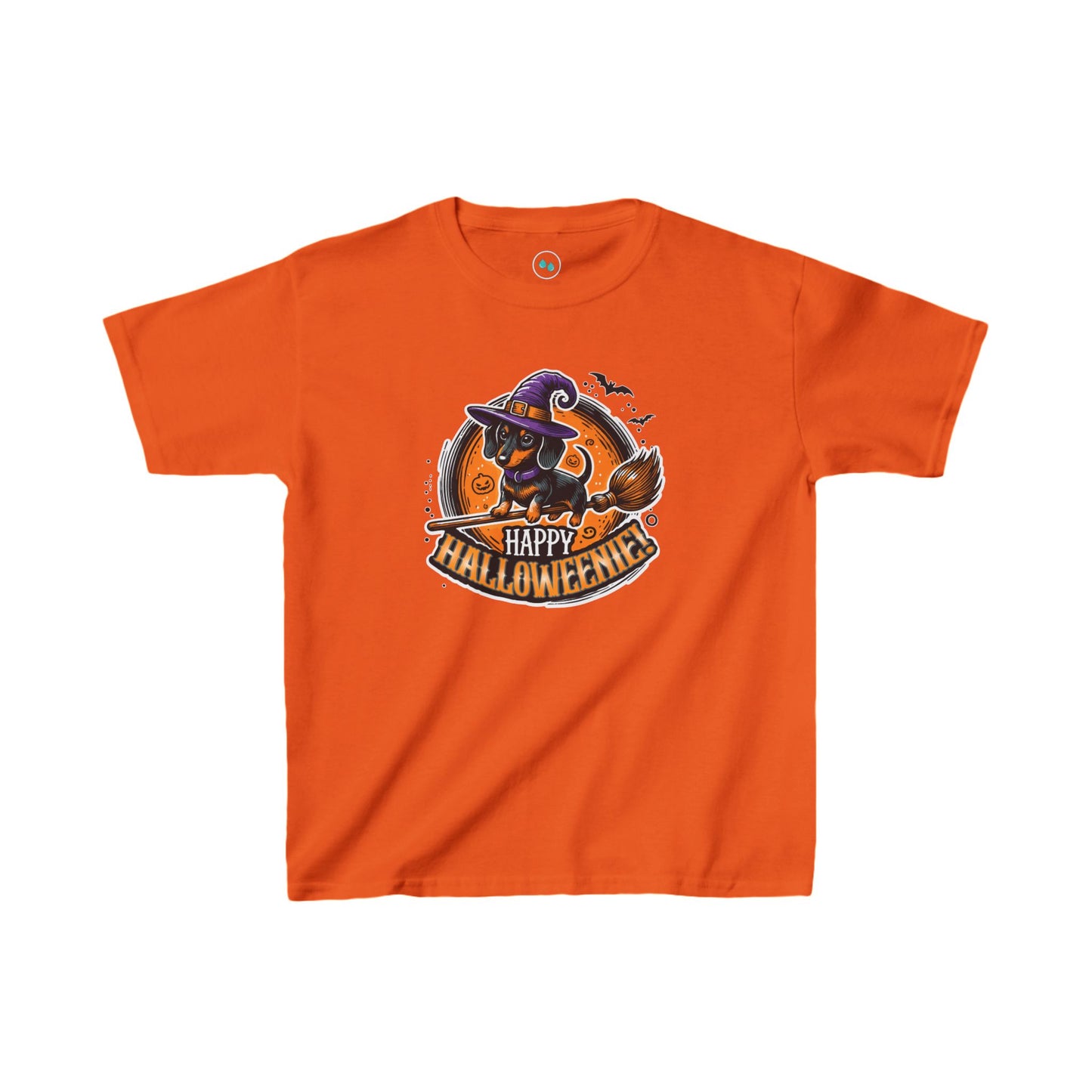 "Happy Halloweenie" - Kids Cotton Tee