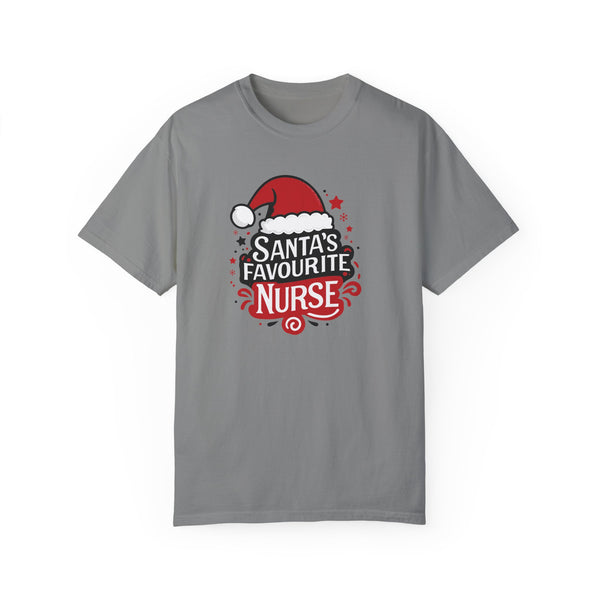 Santa's Favorite Nurse - Unisex T-Shirt