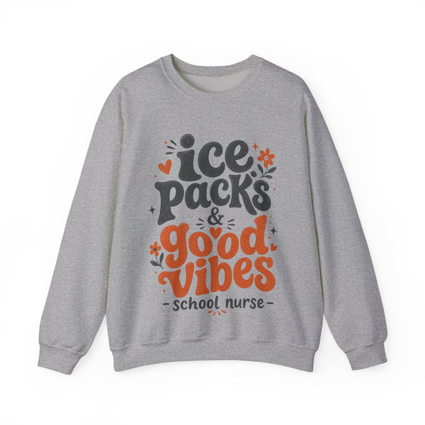 School Nurse Ice Packs - Sweatshirt