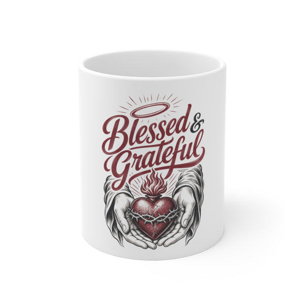 Blessed & Grateful - Mug