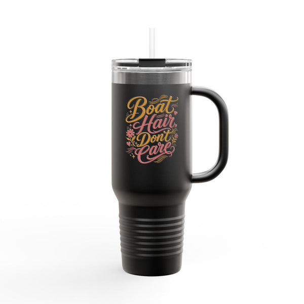 Boat Hair Don't Care - Travel Mug 40oz