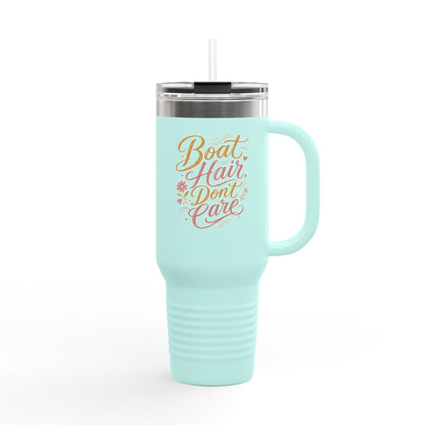Boat Hair Don't Care - Travel Mug 40oz