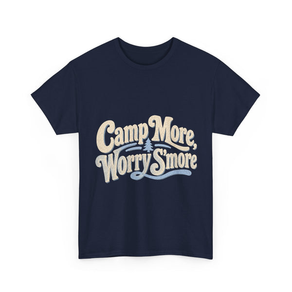 Camp More Worry S'more - T-Shirt