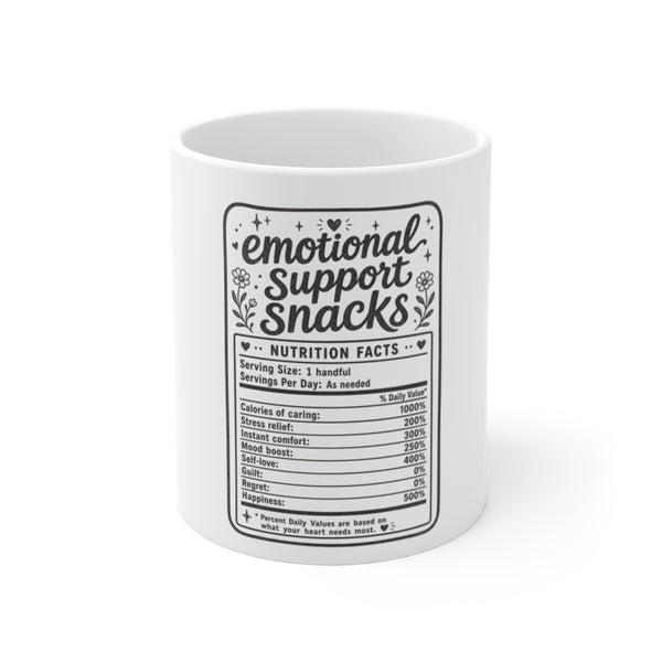 Emotional Support Snacks - Mug