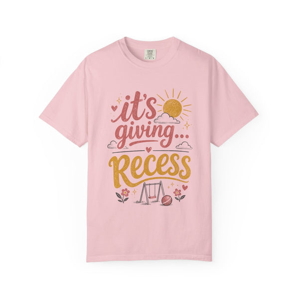 It's Giving Recess - Comfort Colors Tee