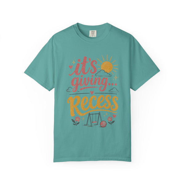 It's Giving Recess - Comfort Colors Tee