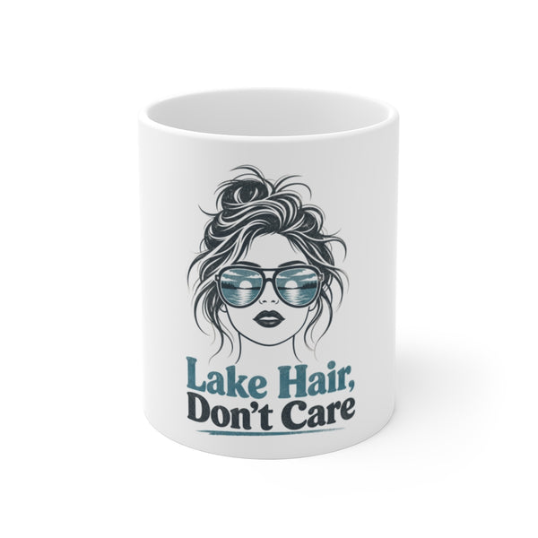 Lake Hair, Don't Care - Mug