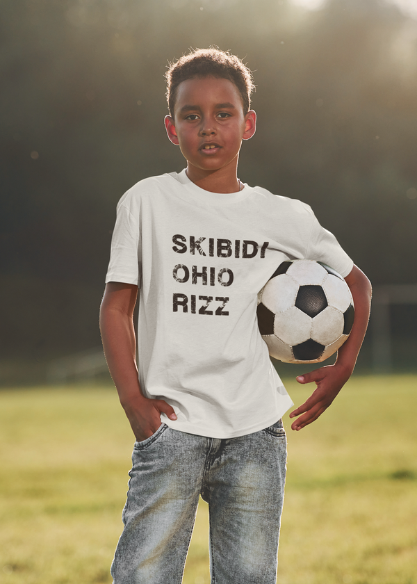 Skibidi Ohio Rizz Kids Tee